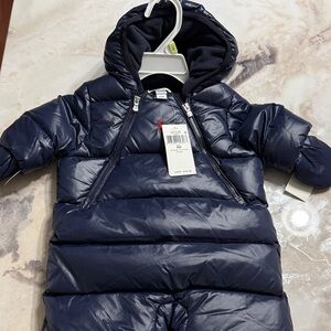 Ralph Lauren Navy Kids One Piece